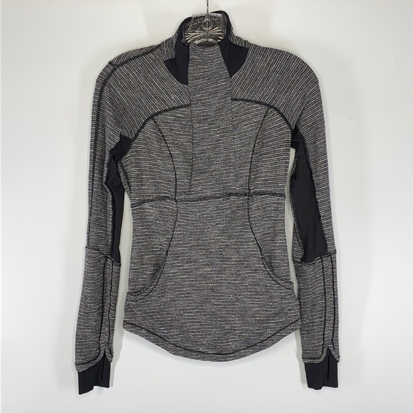 lululemon athletica Tops - Lululemon Base Runner 1/2 Zip Sweatshirt Size 4